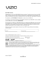 Vizio M220NV Owner's manual