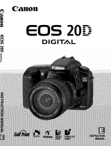 Canon EOS 20D Owner's manual