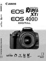 Canon eos digital camera eos 400d User manual