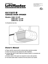 Chamberlain 2280-267 Owner's manual