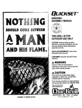 Char-Broil Quickset 463645004 Assembly Owner's manual