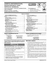 Coleman DGAH056BBSB Owner's manual