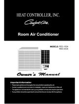 COMFORT-AIRE REG-243A Owner's manual