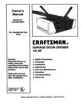 Craftsman 13953678SRT Owner's manual