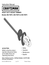 Craftsman 90079975 Owner's manual