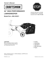 Craftsman 486242221 Owner's manual