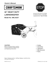 Craftsman 48624237 Owner's manual