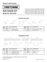 Craftsman 48624240 Owner's manual