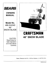 Craftsman 48624404 Owner's manual