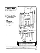 Craftsman 75724525 Owner's manual