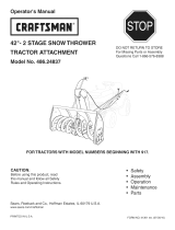 Craftsman 486.24837 Owner's manual