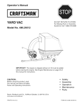 Craftsman 48625012 Owner's manual