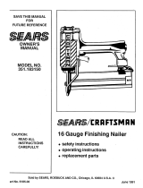 Craftsman 351.183150 Owner's manual