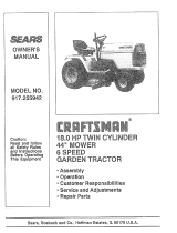 Craftsman 917255942 Owner's manual
