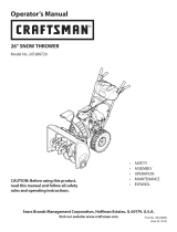 Craftsman 247889720 Owner's manual