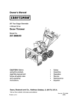 Craftsman 247888540 Owner's manual