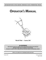 MTD 316299360 Owner's manual