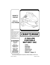Craftsman 113176120 Owner's manual