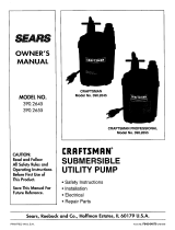 Craftsman 3902655 Owner's manual