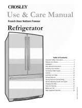 Crosley CFD28SDS1 Owner's manual