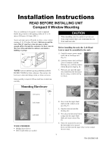 Frigidaire FAC102P1A12 Installation guide