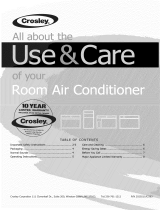 Crosley CAE05MCR16 Owner's manual