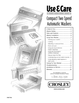 Crosley CAWC529JQ1 Owner's manual