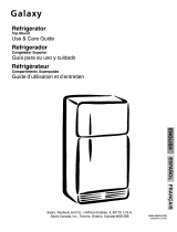 Galaxy Refrigerator Owner's manual