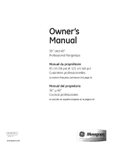 GE ZGU364NDP6SS Owner's manual