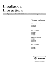 GE ZGU36L6H5SS Installation guide