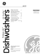 GE PDW7912N15WW Owner's manual