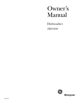 GE ZBD1800GSS Owner's manual