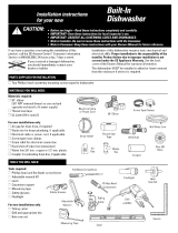Hotpoint HDA3440G05SA Installation guide