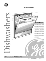 GE GSD3830Z05WW Owner's manual