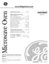 GE JE1860WH04 Owner's manual