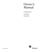 GE ZCGS150LSS-00 Owner's manual