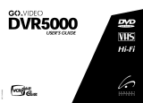 GoVideo DVR5000 User manual