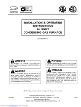 GOODMAN GMNT080-4B Owner's manual