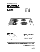 Kenmore 911.42486 Owner's manual