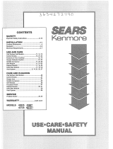 Kenmore 42827 Owner's manual