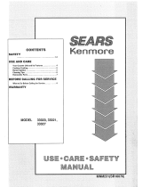 Kenmore 9113302192 Owner's manual
