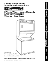 Kenmore 11098764791 Owner's manual