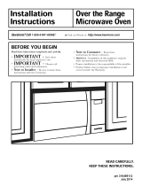 Kenmore 79080359310 Installation guide