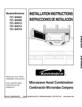Kenmore 721.80019 Installation guide