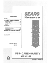 Kenmore 9119563591 Owner's manual
