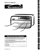Kenmore Air Conditioner Owner's manual