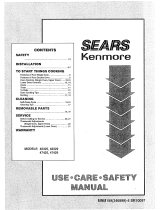 Kenmore 9114832991 Owner's manual