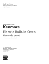 Kenmore 79040612803 Owner's manual