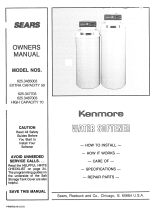 Kenmore 6253485003 Owner's manual