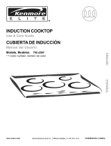 Kenmore 4290 - Elite 36 in. Electric Induction Cooktop Owner's manual